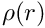 $ \rho(r) $